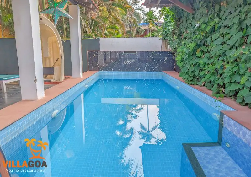 2 Bedroom Beach Villa Morjim Bliss