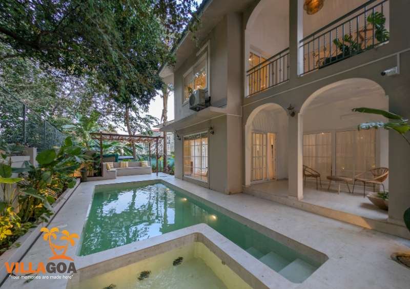 4-Bedroom Villa with Private Pool in Siolim – Villa Aspen
