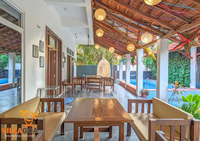 2 Bedroom Beach Villa Morjim Bliss