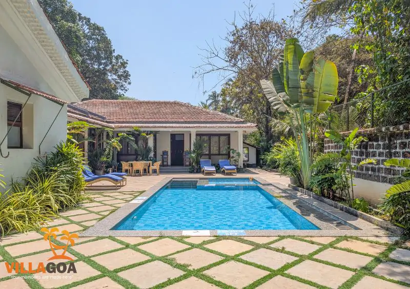 2 Bedroom Beach Villa Morjim Bliss