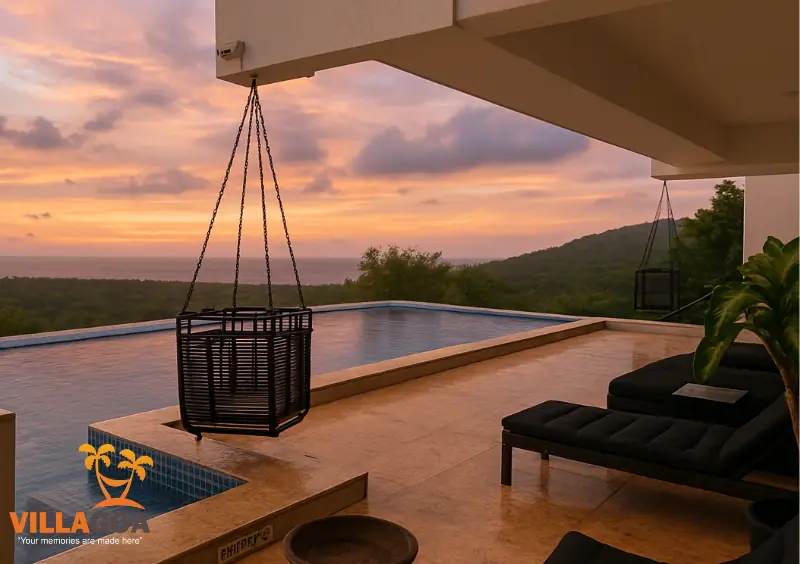Sea View 7 Bedroom Private Pool Villa Morjim