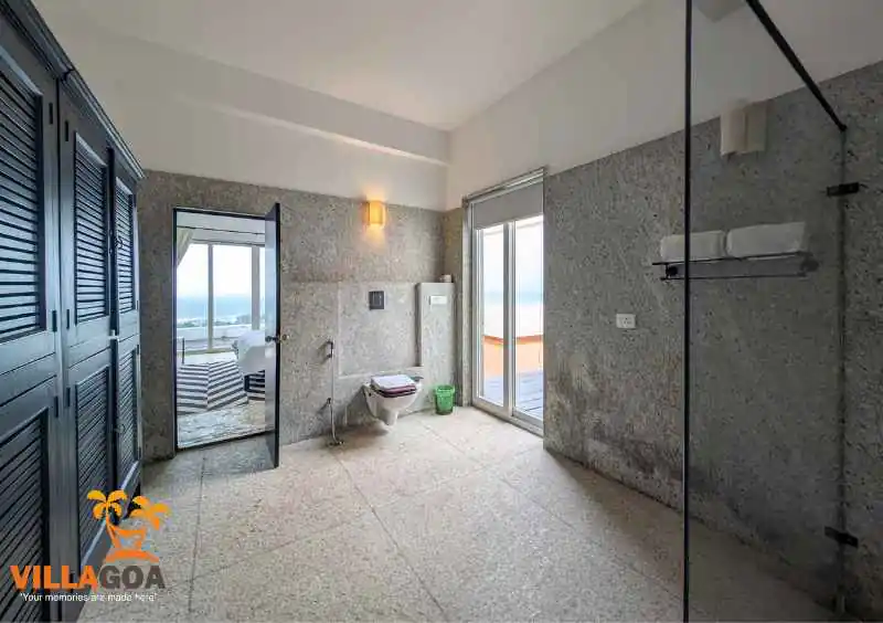Sea View 7 Bedroom Private Pool Villa Morjim