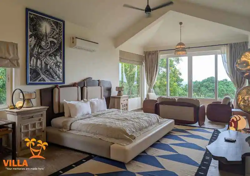 Sea View 6 Bedroom Villa Morjim