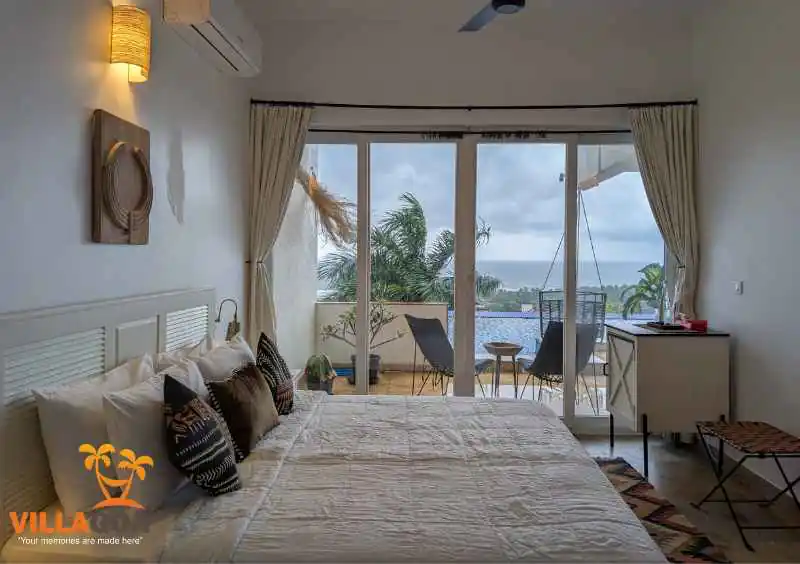 Sea View 7 Bedroom Private Pool Villa Morjim