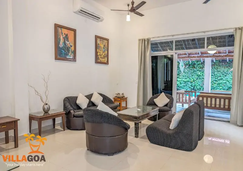 2 Bedroom Beach Villa Morjim Bliss
